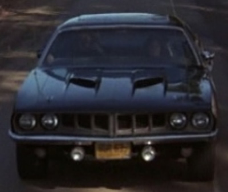 Phantasm 1 Mike and Jody drive through the orange groves.