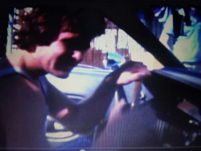 Jody behind the wheel — interior driving shot, Phantasm I
