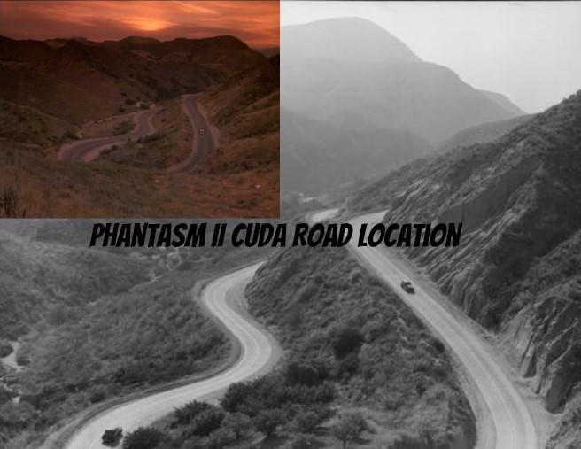 Phantasm 2nd unit road scene.