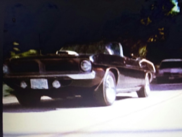Hemicuda convertible leading the Hurst Phantasm III.
