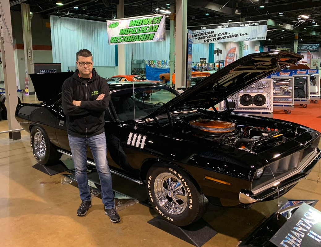 The man behind the build — Rudy Munis with his finished masterpiece.